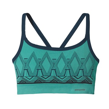 Patagonia Active Sports Bra Womens Blue